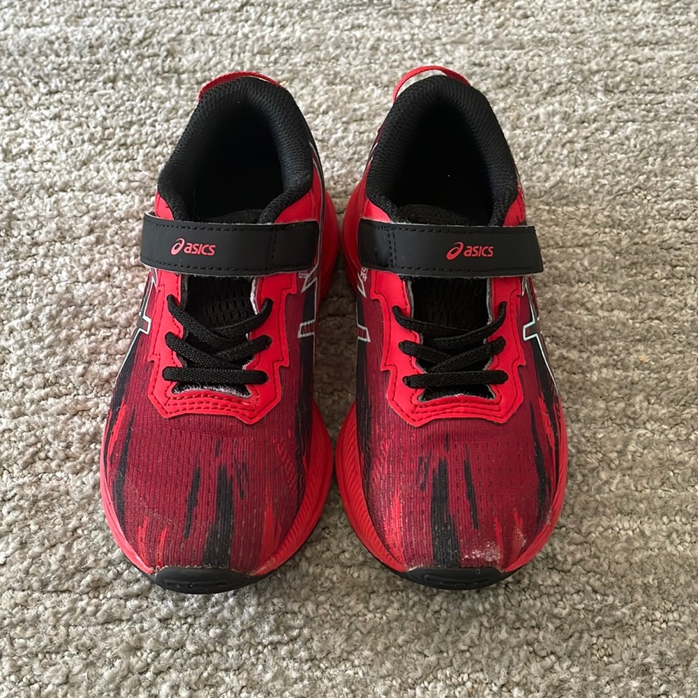 ASICS tennis shoes little boy